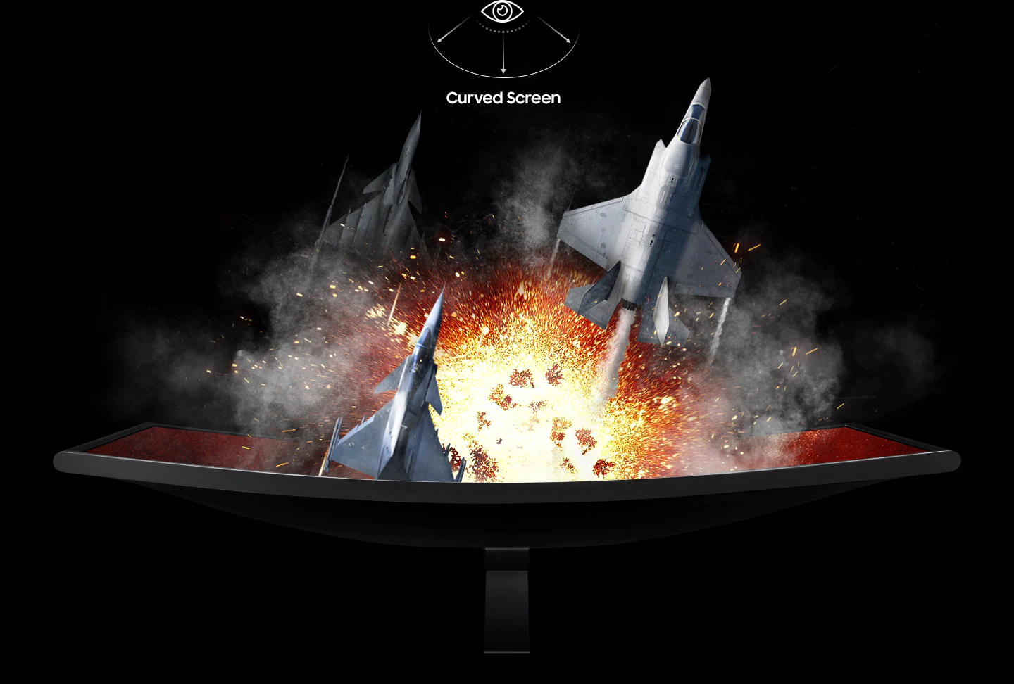 Samsung LC24RG50FZRXEN Curved